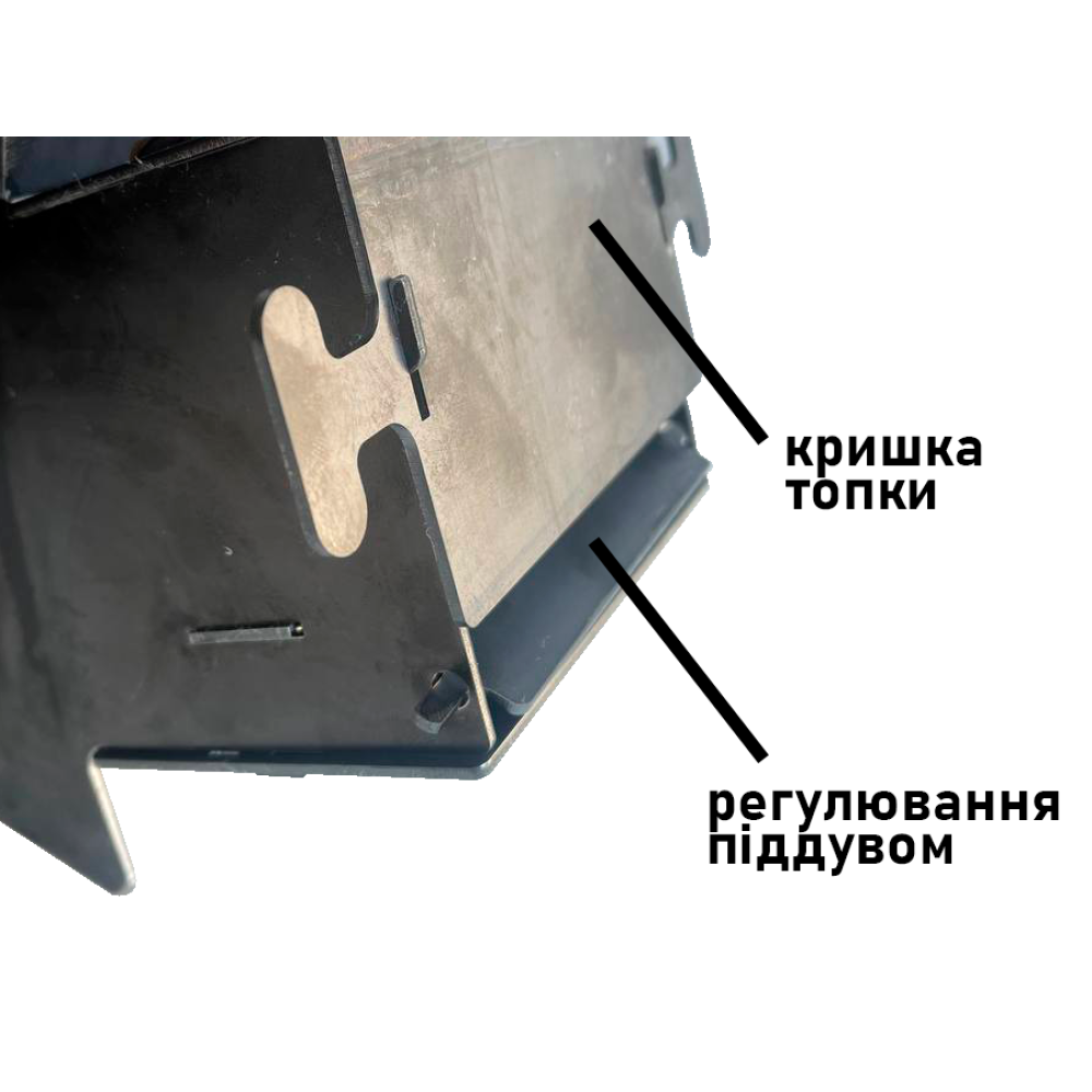 Печь дровяная Скиф Турбо разборная 32см